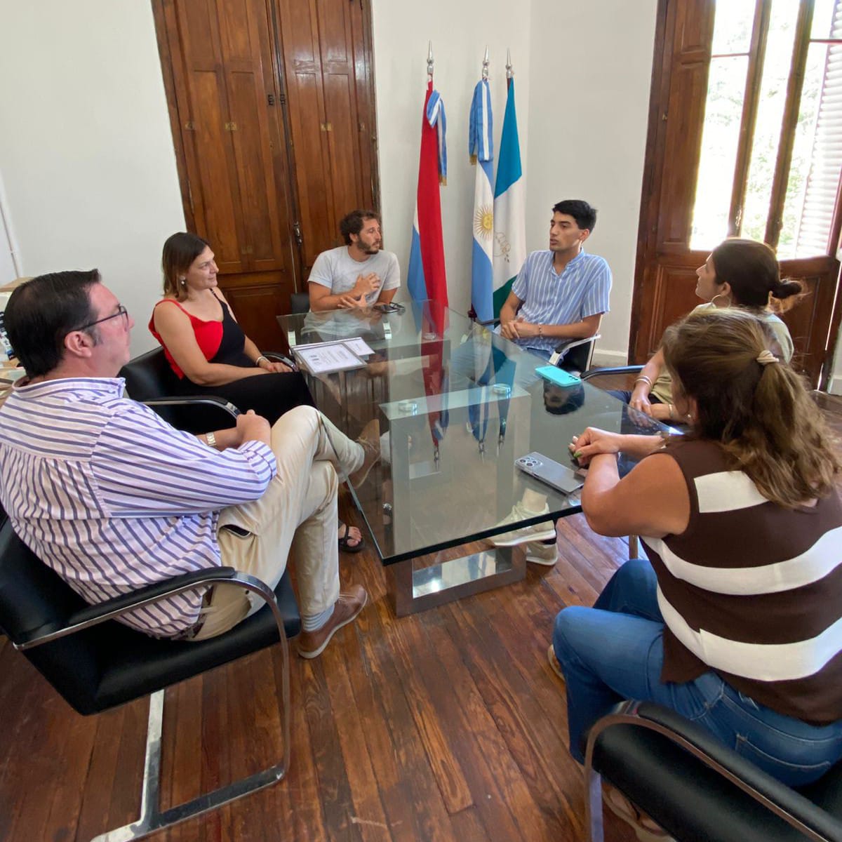 Stella Wensel destacó el orgullo que representa Ariel Buchhammer para La Paz